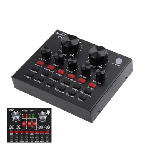 ライブ放送サウンド、プロフェッショナルサウンドボード、ストリーミングサウンドカード、ワイヤレスオーディオ機器、カラオケとオーディオエフェクトを備えたホームスタジオ用プロフェッショナルストリーミングサウンドボード