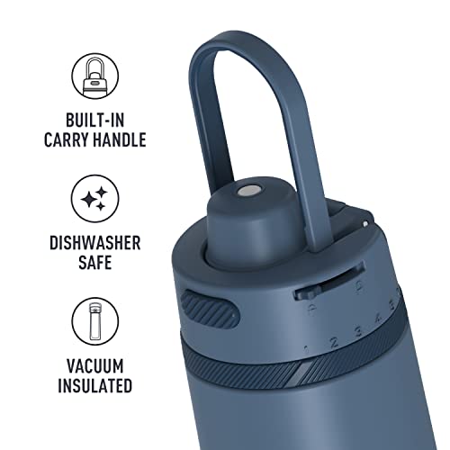 Alta Series By Thermos Stainless Steel Hydration Bottle, 24 Ounce, Slate #TOP2