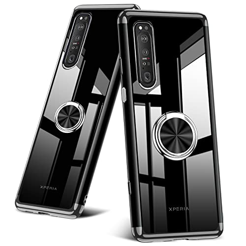 Xperia 1 III pP[X O NAP[X SO-51B SOG03 \tg TPU ϏՌ ^ VR  \j[ GNXyA1 IIIpJo[ X^h@\ 360] ԍڃz_[ gуJo[ NX^ ϖh~ Xgbvz