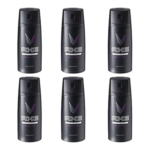 18 Pack Axe Excite Mens Deodorant Body Spray, 150ml Cover