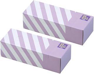 驚異の防臭袋 BOS (ボス) ストライプパッケージ 2個セット/ ラベンダー SSサイズ 200枚入 赤ちゃん用 おむつ ・ ペット うんち ・ 生ゴミ ・ サニタリー などの処理に