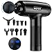 Produktbild MQTDIK Massagepistole Deep Tissue für Sportler, Muscle Percussion Massage Gun für Nacken-Rücken mit 10 Köpfen, 30 einstellbare Geschwindigkeiten Handheld elektrisches Massagegerät, Black