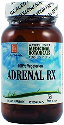 L A NATURALS Adrenal Rx Raw Formula 90 Vgc, 0.02 Pound