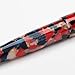 Conklin All American Fountain Pen in Old Glory – Medium Nib, Patriotic Red, White & Blue Design – Ideal Gift for Professionals & Pen Collectors
