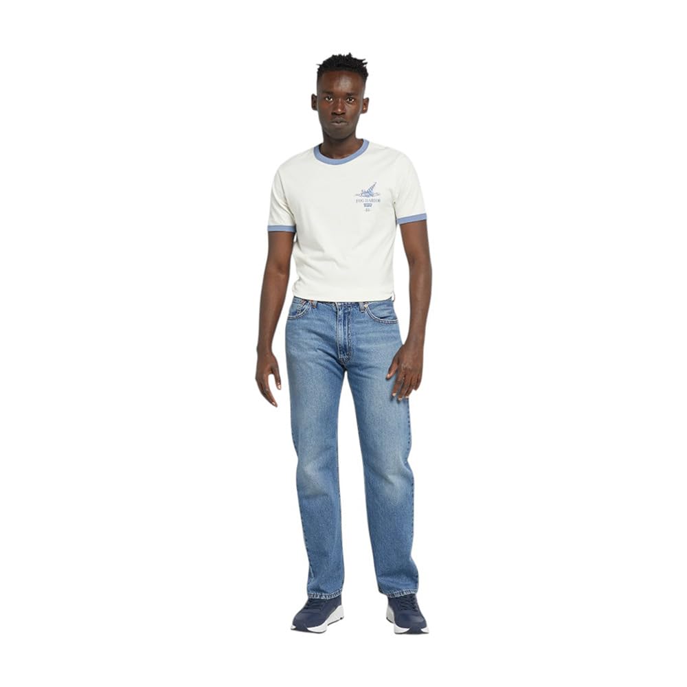 Mens 555 Relaxed Straight Jeans (pack of 1)