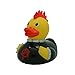 Lilalu 8 x 8 cm / 50 g Collector y Baby Punk Drake Goma Juguete de baño Pato
