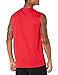 Amazon Essentials Men's Active Performance Tech Muscle Sleeveless Tank Top Workout Shirt, Pack of 2, Black/Red, Small