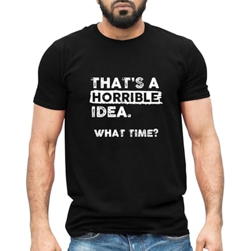 Mens T-Shirts Casual Short Sleeve Loose Fit Tees Funny Crew Neck Graphic T Shirt Basic Blouse Big and Tall Tops