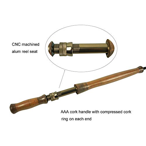 Aventik Zスイッチ フライロッド ダブルハンド フライフィッシング 2チップ付き (10フィート6インチ LW6/7) 2枚目