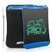 NEWYES Robot Pad 8.5 Inch LCD Writing Tablet Electronic Writing Pads Drawing Board Gifts for Kids Office Blackboard with Lock Function (Blue+Case+Lanyard)