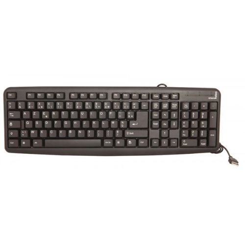 Urban Factory KBX55UF Clavier AZERTY filaire Blanc Cover