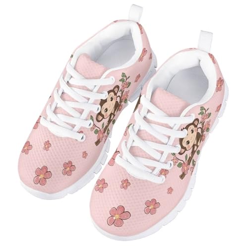 Kids Running Shoes Road Running Shoes Lace Up Tennis Shoes2