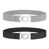 Cadeau élégant pour votre amour : notre ceinture extensible pour femme peut être portée à la fois pour des occasions formelles ou décontractées. Il y a de nombreuses combinaisons de couleurs au choix, et la ceinture vintage ajoutera une saveur exotique à la tenue, de sorte qu'elle sera un cadeau impressionnant pour votre maman, épouse, fille, petite amie et autres femmes.