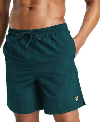 Image of Lyle & Scott Plain Swim Shorts Malachite Green M
