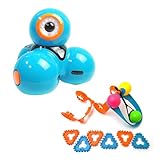 Wonder Workshop Dash Robot & Launcher Bundle – Coding Robots for Kids 6+ – Voice Activated STEM Robot Toys