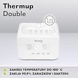Lionelo C-THERMUP DOUBLE WHITE Podgrzewacz, Biały, ‎13,5 x 20,5 x 22,5 cm; 750 g