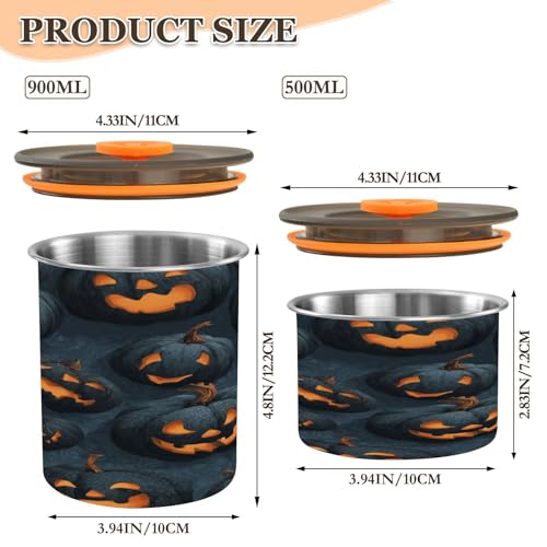 Envase hermético para café acero inoxidable 900ml miniatura 2