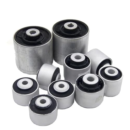 Control Arm Bush 10PCS 4G0407515 4G0407183 8K0407182B Front Inner Wishbone Suspension Control Bushing Kit Fit For Audi A6L C7 2011 Suspension Trailing Control Arm