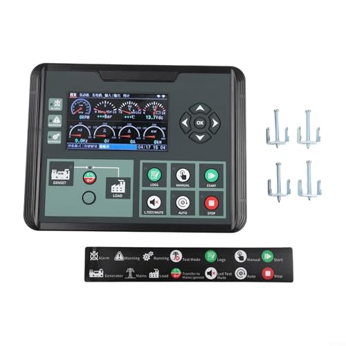 DC60D Control System for Portable and Standby Generators with 5 Way Switch Input and Custom Functions