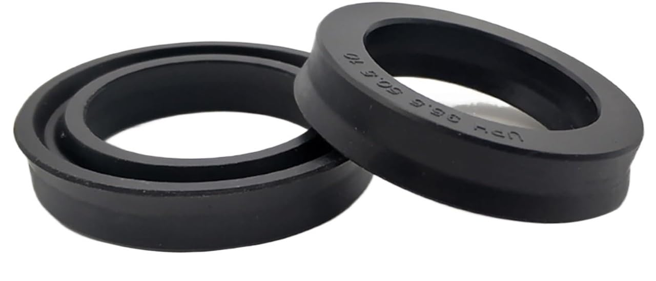 Guarnizione a Labbro di Ricambio, Guarnizione Radiale for Albero UPH for Stelo pistone Idraulico NBR 40-80mm -25-100°C Confezione da 2 | UPH-65(65x85x12)