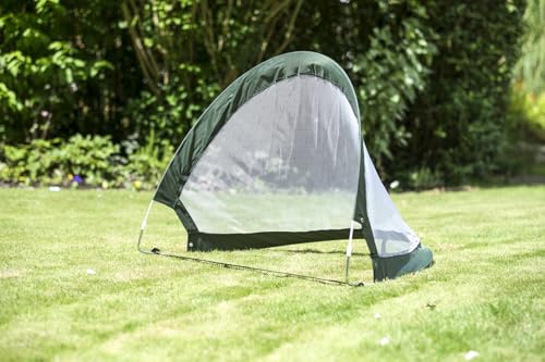 Traditional Garden Games 2-in-1 Pop-Up Football Goals with Steel Pegs and Carry Bag, 122 x 81 x 81 cm - Image 4