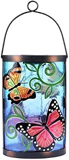 DREAM GARDEN Solar Lanterns for The Garden Solar Lanterns Outdoor Hanging Butterfly Lantern Solar Lamp Garden Ornaments Led Waterproof