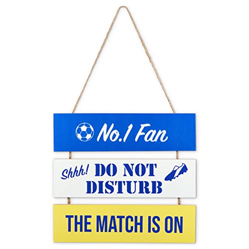 Sass Party & Gifts Football Fan Hanging Sign, Great Gift For Football Fans, Man Cave Sign Gift - Image 2