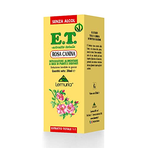 Lemuria - Rosa Canina - Per un’Azione di Sostegno e Ricostituente dell’Organismo - 30 ml - Made in Italy