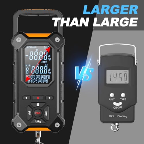 8-Slot Digital Fishing Scale with Lip Gripper & Auto-Rank Memory by SNAIL TRAIL - Image 8