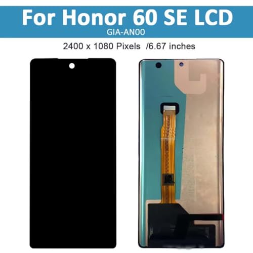 Écran LCD Honor 60 SE bleu châssis ajustement précis YOOOKOOO - 2