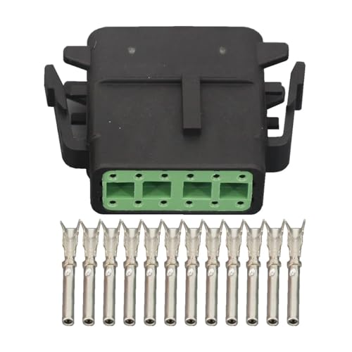 Conector de 12 pines DTM06-12SB enchufe automotriz para cableado de camión pesado 2