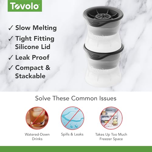 Image of Tovolo, Set Ice Molds Basketball, 2 Count