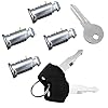 for Thule Lock Cores 4 Pack, for Thule Key Replacement, Key Cylinder for Thule Bike Rack, Roof Racks, Ski Rack, Cross Bars, Towers, Kayak Rack etc,All Thule Products Replacement, 10-Year Warranty #5