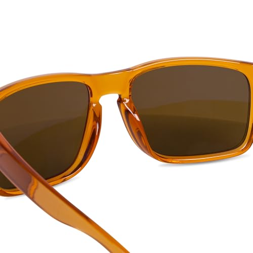 Image of Bnus italy made classic sunglasses corning real glass lens w. polarized option