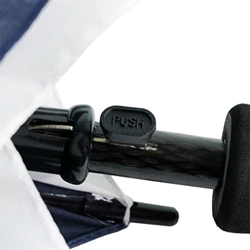 & White) - 160cm Double Canopy Golf Umbrellas - Available 【ゴルフボールモノグラムスタンプ】 in