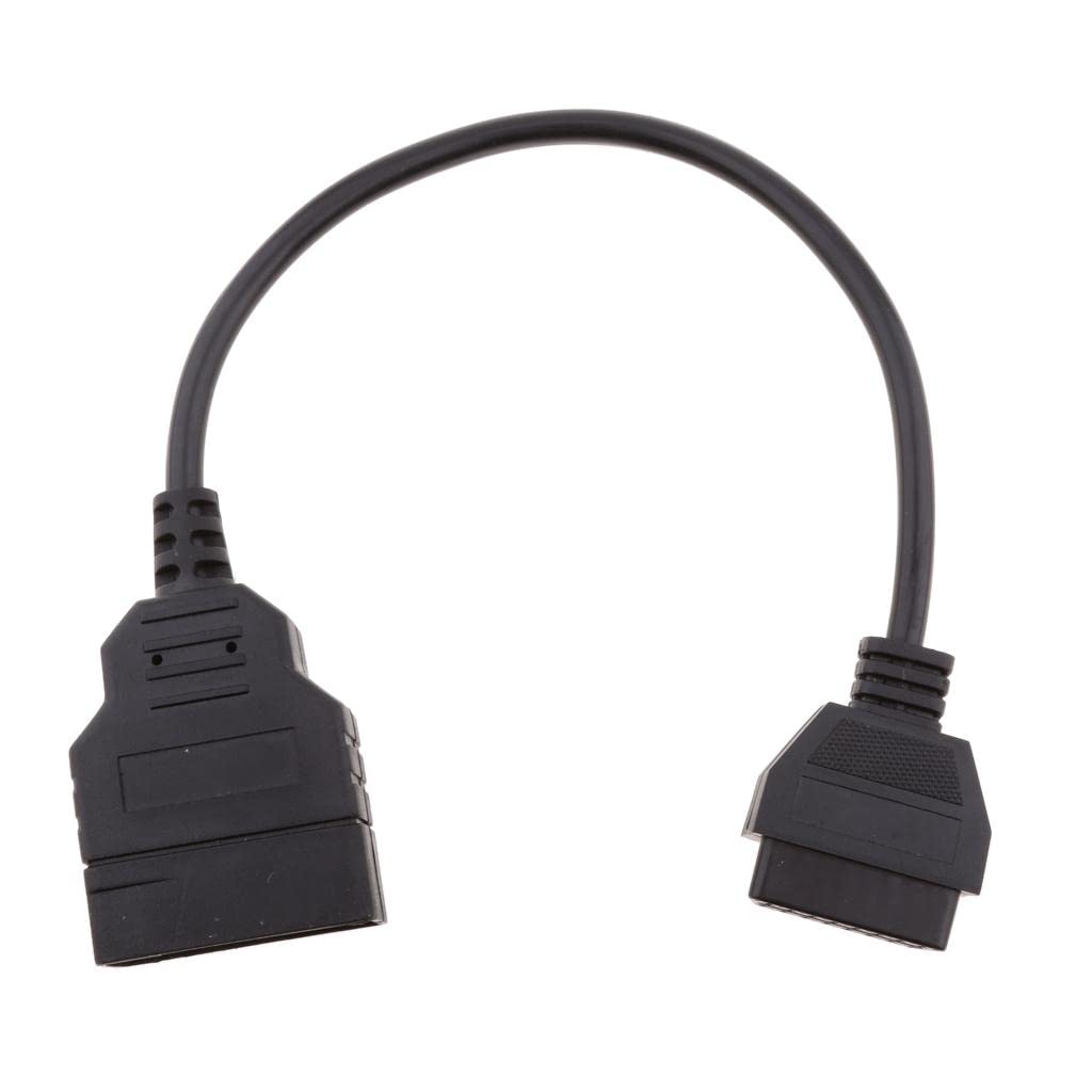ATORSE® 22 Pin Obd1 to 16 Pin Obd2 Converter Adapter Diagnostic Cable for Toyota-image-34