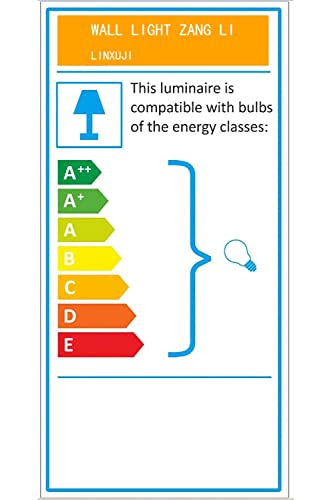 Aplique de pared humanoide negro con base E27 pack de 2 unidades para dormitorio 4
