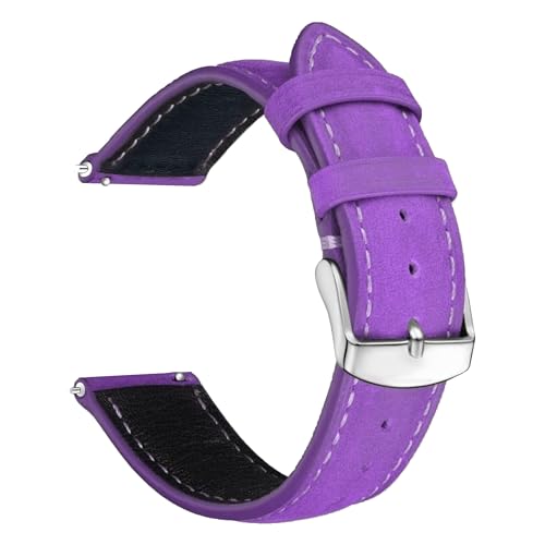 Image of ACM Watch Strap 22mm compatible with Beatxp Exact Smartwatch | Luxury Leather Belt Classic Band