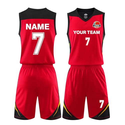Custom Basketball Uniform Any Name Number Team Logo -