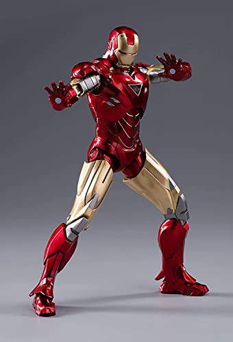 Iron Man Action Figures - Iron Man Movie Series Figures - Ironman Mark Series Toys - Ironman Toys 7 Inches Ironman Action Figure10Th Anniversary Collector's Edition (Mk6) #TOP1