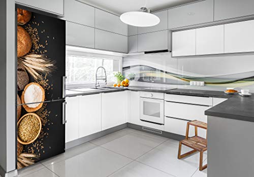 Pegatinas de refrigerador autoadhesivas para renovar neveras gastadas de cocina 3