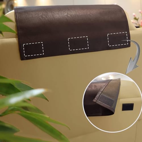 Funda para sillón antideslizante kowaku con protector de reposacabezas impermeable 8