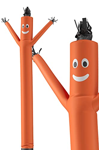Lookourway Air Dancers Inflatable Tube Man Attachment - 20 Feet Tall Wacky Waving Inflatable Dancing Tube Guy For Business Promotion (Blower Not Included) - Orange #TOP16