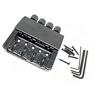 The bridge of this guitar is made of metal, making it strong and durable. This ensures it can withstand constant use and the stress of the strings. 4 string bass saddle headless tailpiece bridge for electric bass parts Perfect for replacing headless ...
