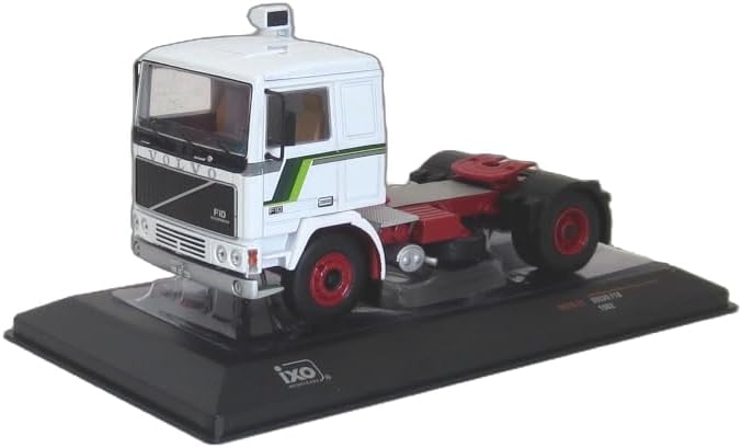 イクソ 1/43 ボルボ F10 1983 ホワイト トラクターヘッド 完成品 ボルボ車対応汎用ミニカー