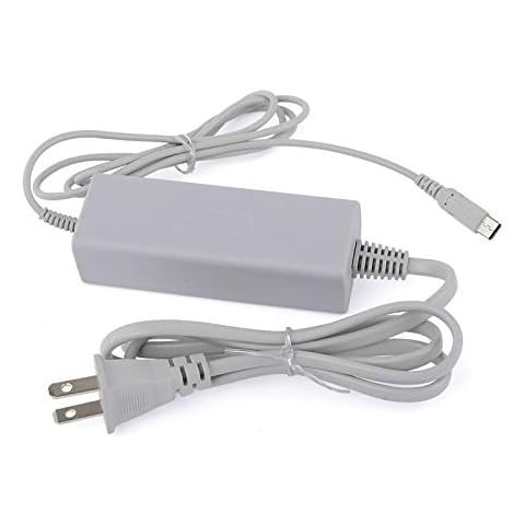 Wii U Gamepad Charger, WII-U Gamepad AC Adapter Charging Cable Cord for Nintendo Wii U Gamepad Controller Cover
