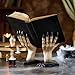 Witch Hand Book Stand Resin Witch Hand Ornament Sculpture Decoration for Home Bar Decor, Collectible Ornaments (One -Pair)
