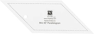 Dimensions 45 Degree Parallelogram Small Quilting Ruler and Quilting Template
