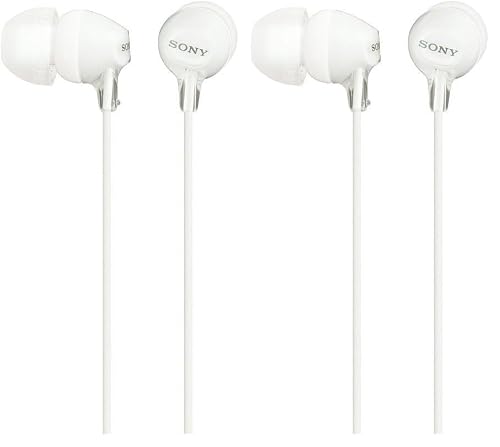 Sony MDREX15LP/W in-Ear Headphones (White) (Pack of 2)