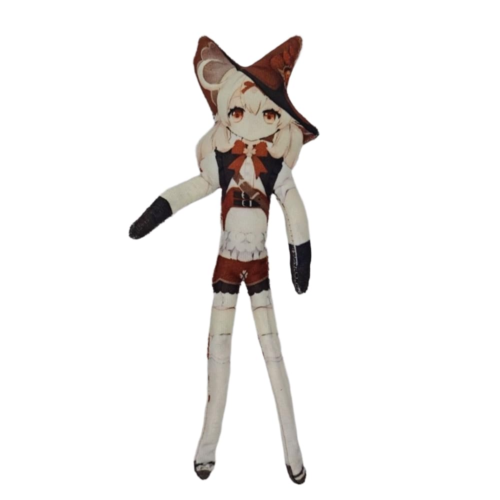 Xinchangda Klee Plush Figurine Anime Klee Plush 28cm Funny Soft Padded Figure Active Joint Figure Decoration Gift